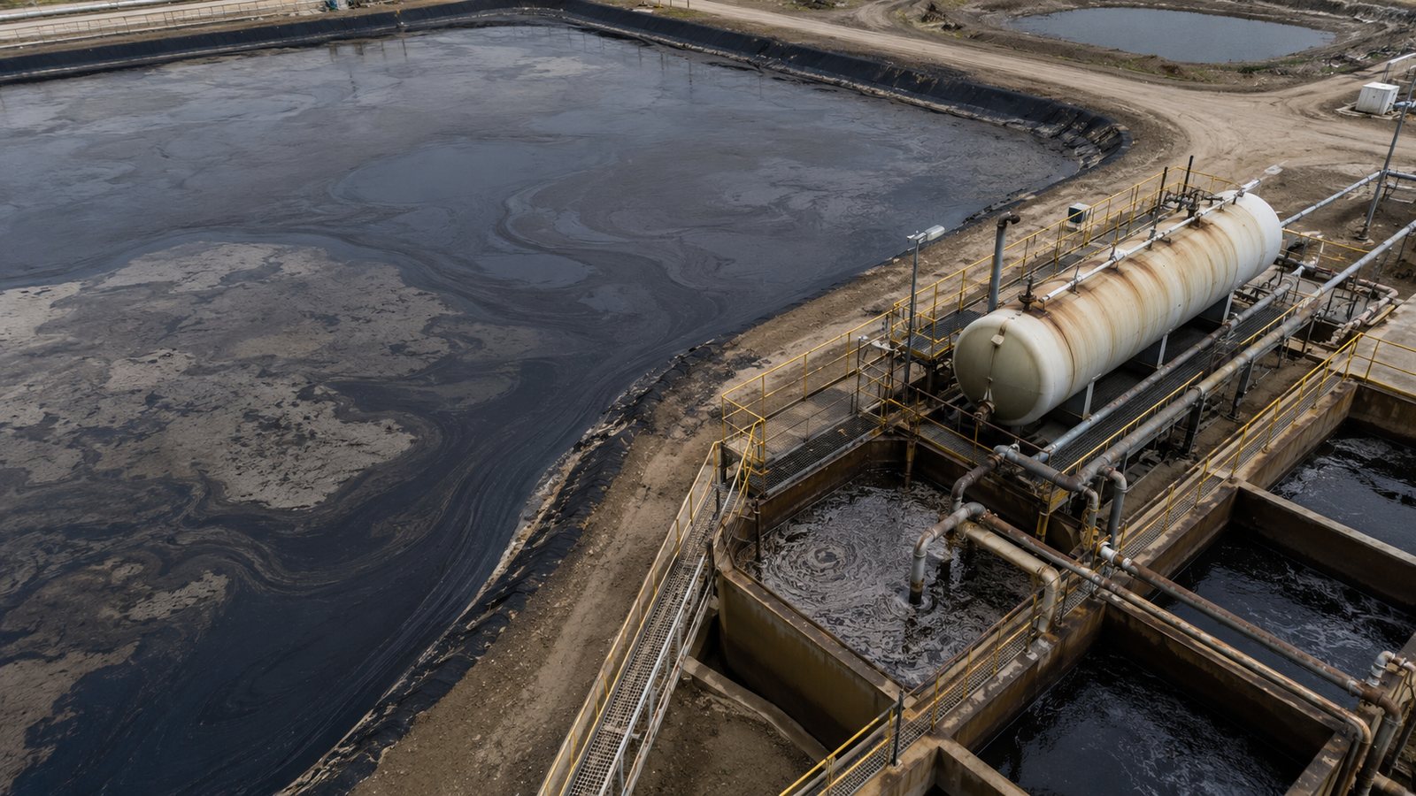 Oily wastewater treatment